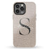 Monogram Personalized Spotted Dots iPhone Case
